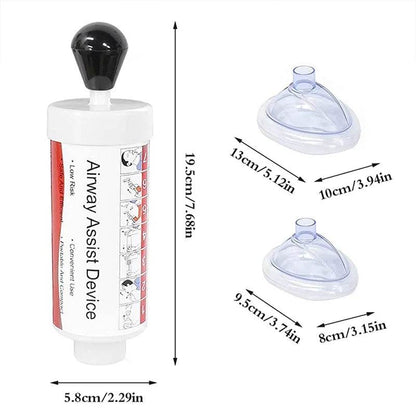 Respiratory trainer suffocation emergency airway assistance equipment - MarvelouStoree