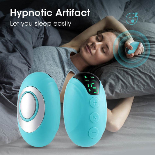 Microcurrent Pulse massage Stimulation Hypnosis Sleep Aid Insomnia Device CES Relieve Mental Eliminate Anxiety Child Adult Relax - MarvelouStoree