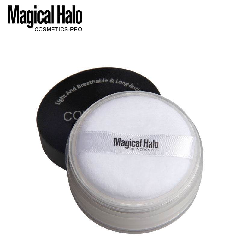 Makeup Magical Halo Three-Color Natural Concealer Loose Powder Fixed Makeup Honey Powder Makeup Waterproof Does Not Take Off Makeup - MarvelouStoree