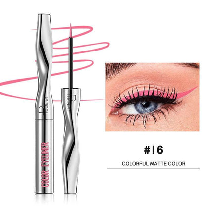 Makeup Pudaier eyeliner long-lasting waterproof eyeliner pen ultra-fine color liquid eyeliner - MarvelouStoree