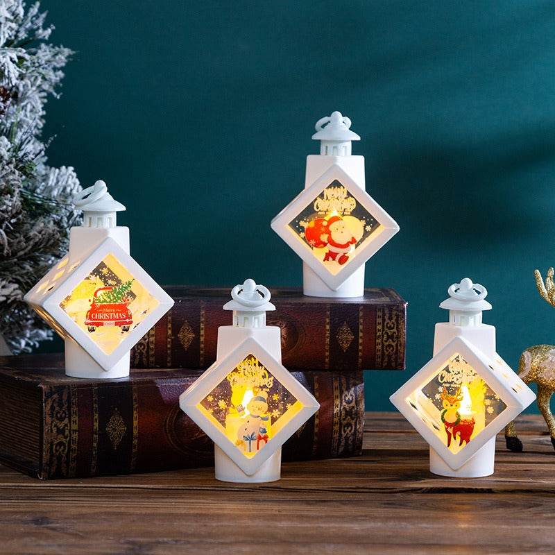 Christmas decoration supplies creative wind lights party desktop ornaments