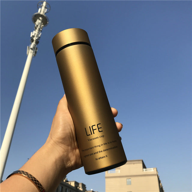 Insulate Thermos tea mug with Strainer Thermo mug Thermos Coffee cup Stainles steel thermal bottle Vacuum flask