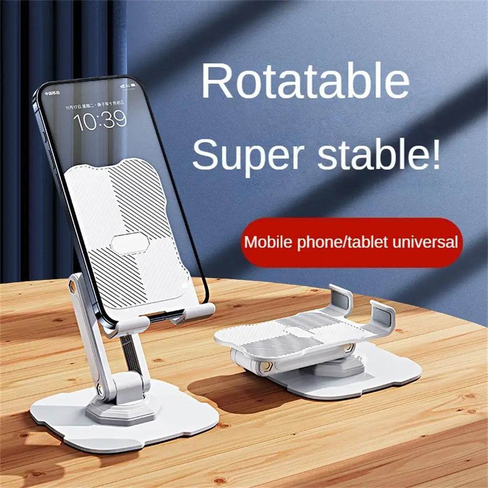 Mobile desktop stand rotatable foldable TV series tablet phone stand - MarvelouStoree