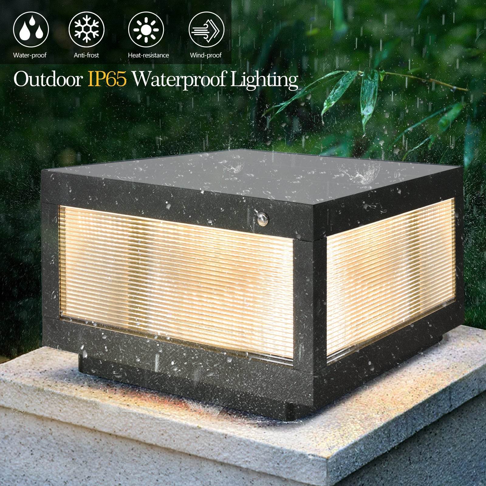 Solar Wall Lamp With Dimmable LED