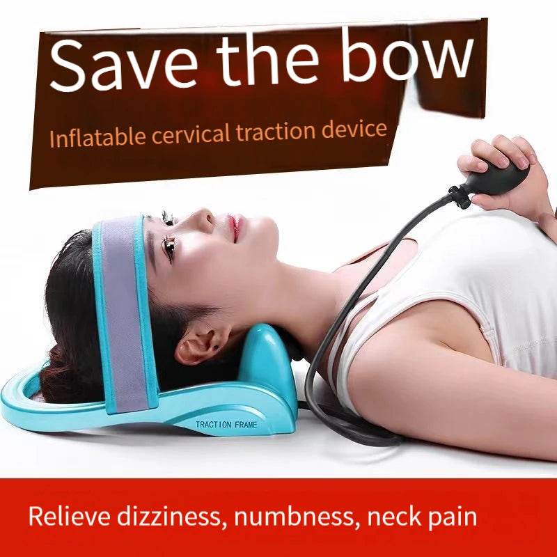 Manual cervical spine correction device, household massage pillow, neck head sleep device, cervical spine treasure - MarvelouStoree