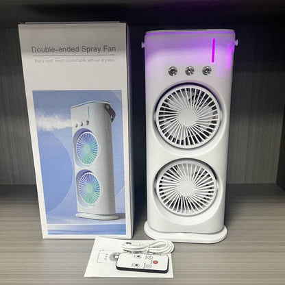 Personal Air Conditioner Double-Ended USB Rechargeable Portable Mini Air Conditioner Air Cooling Fan - MarvelouStoree