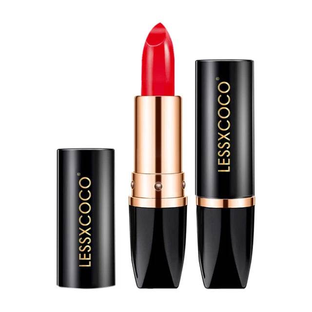 3pcs Temperature Color Change Lipstick Waterproof Lasting Non-stick Cup Lazy Lipstick Moisturizing Nourish Lips Care Makeup Cosmetics - MarvelouStoree