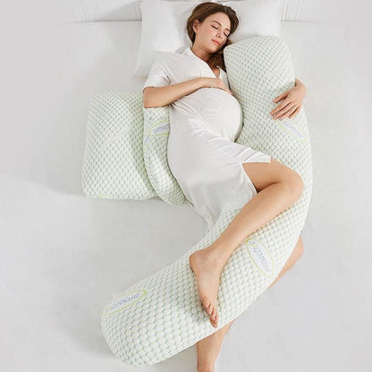 breastfeeding pillows C Shaped Maternity Pregnancy Body Pillow ergonomic pillow - MarvelouStoree