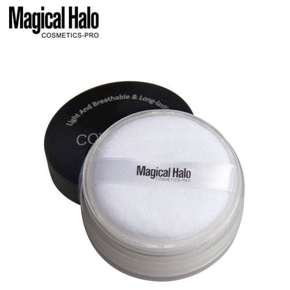 Makeup Magical Halo Three Color Natural Concealer Loose Powder Makeup Powder Waterproof Not Take Off Makeup - MarvelouStoree