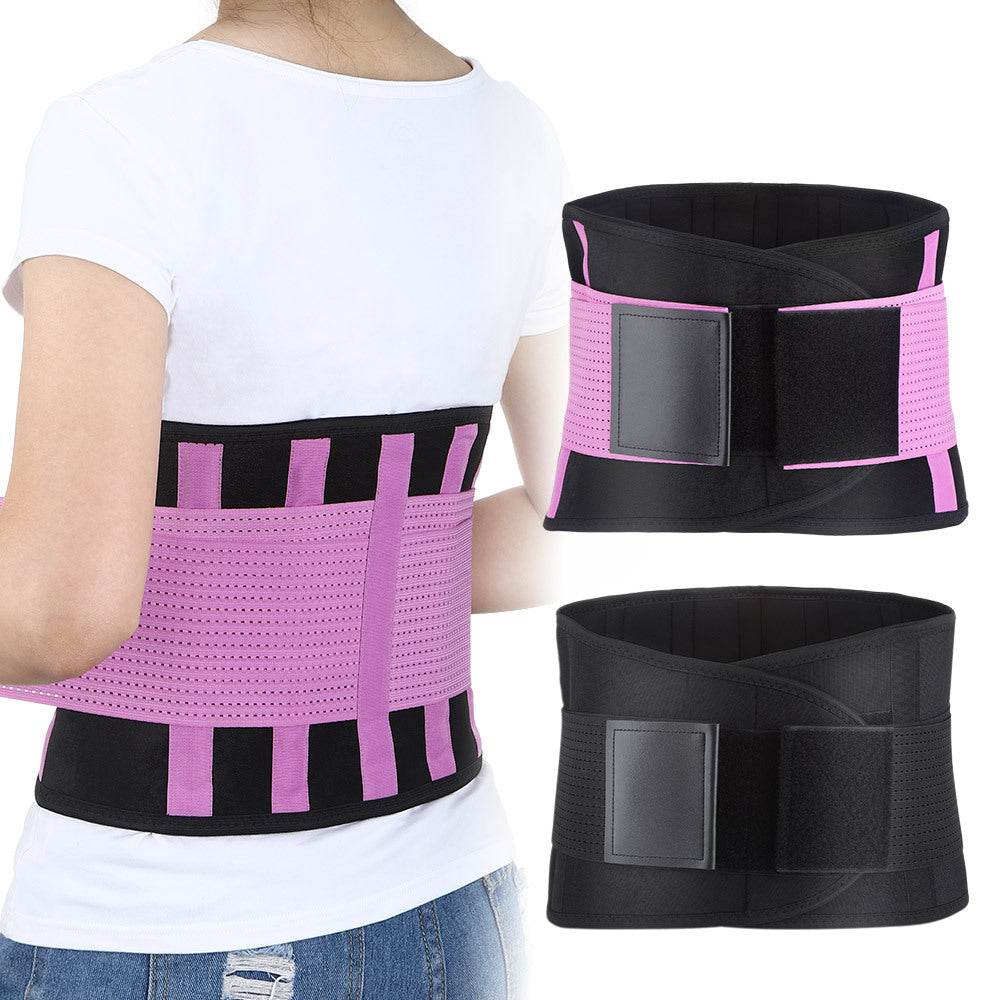 Hailicare Sports Belt Support Abdominal Belt Breathable Elastic Fitness Training Body - MarvelouStoree