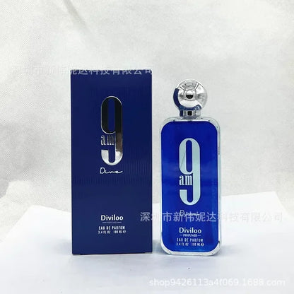 Marveloustoree extreme fr100ml/ 3.4oz Blue 9AM Original Men's Perfume Afnan Light Fragrance Long Lasting Fragrance Women's Perfume Charming Charm Gift