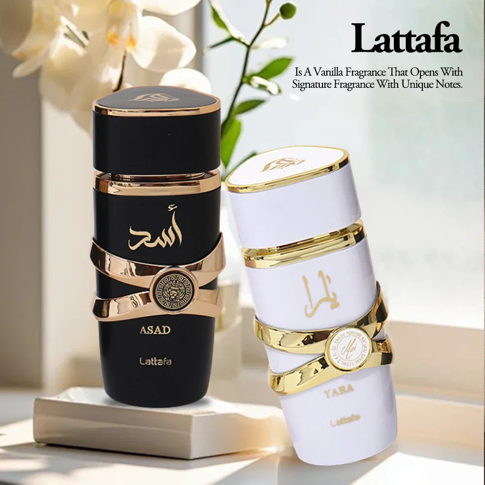 Marveloustoree 100ml Lattafa Perfumes Asad Original Perfume Spray Long-lasting For Unisex Eau De Parfum Spray Long-lasting Pheromones Gift