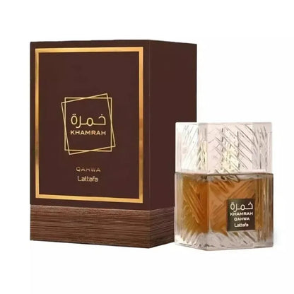 100ml Lattafa Perfumes Khamrah Middle Eastern Arabic Neutral High-end Fragrance Perfume Long-lasting Men's Cologne parfum