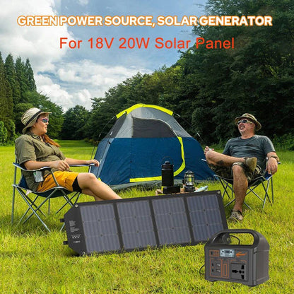 100W 24000mAh Portable Power Station 220V/110V Power Bank 76.8Wh Solar Power Generator LiFePO4 Outdoor Energy For Camping Travel - MarvelouStoree