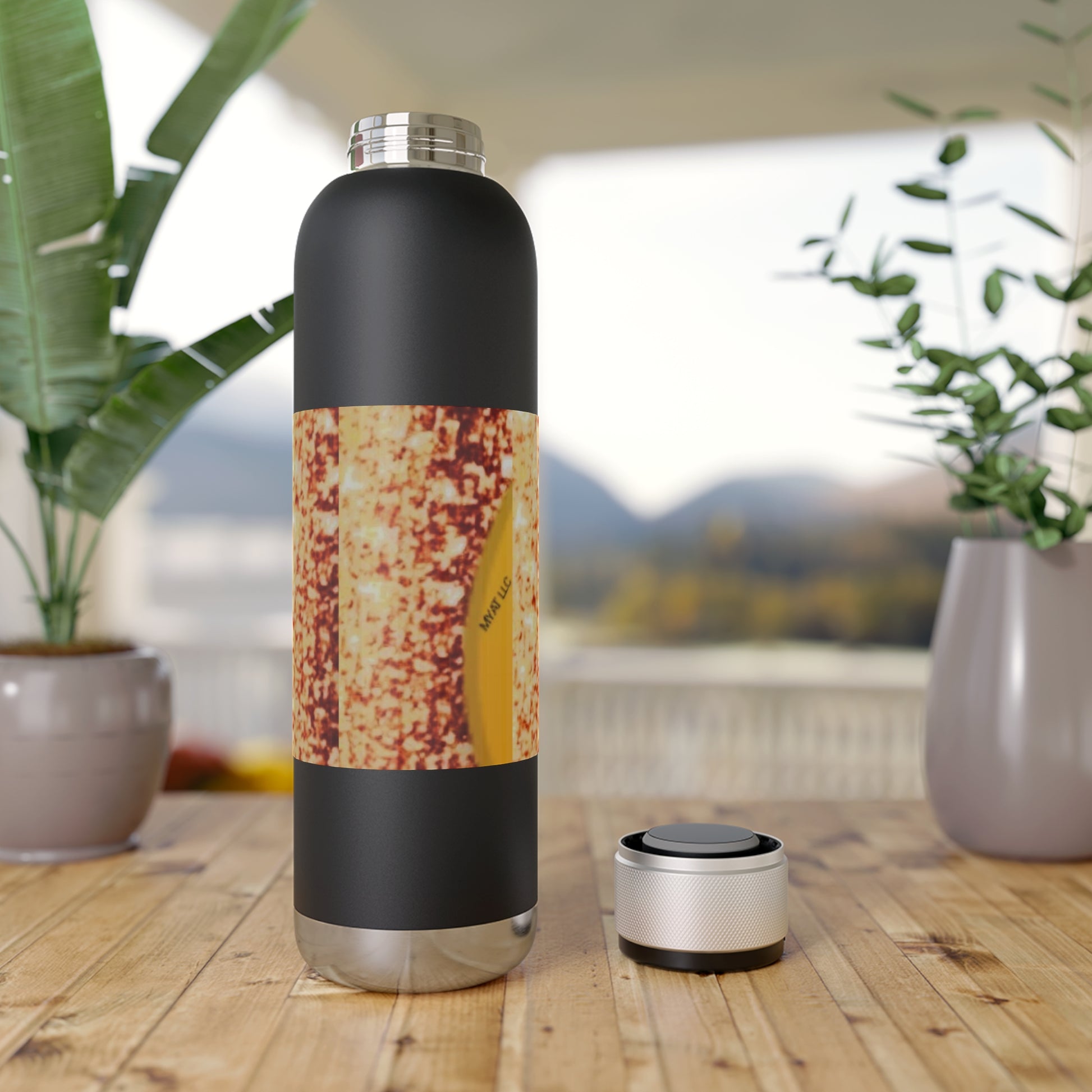 Soundwave Copper Vacuum Audio Bottle 22oz