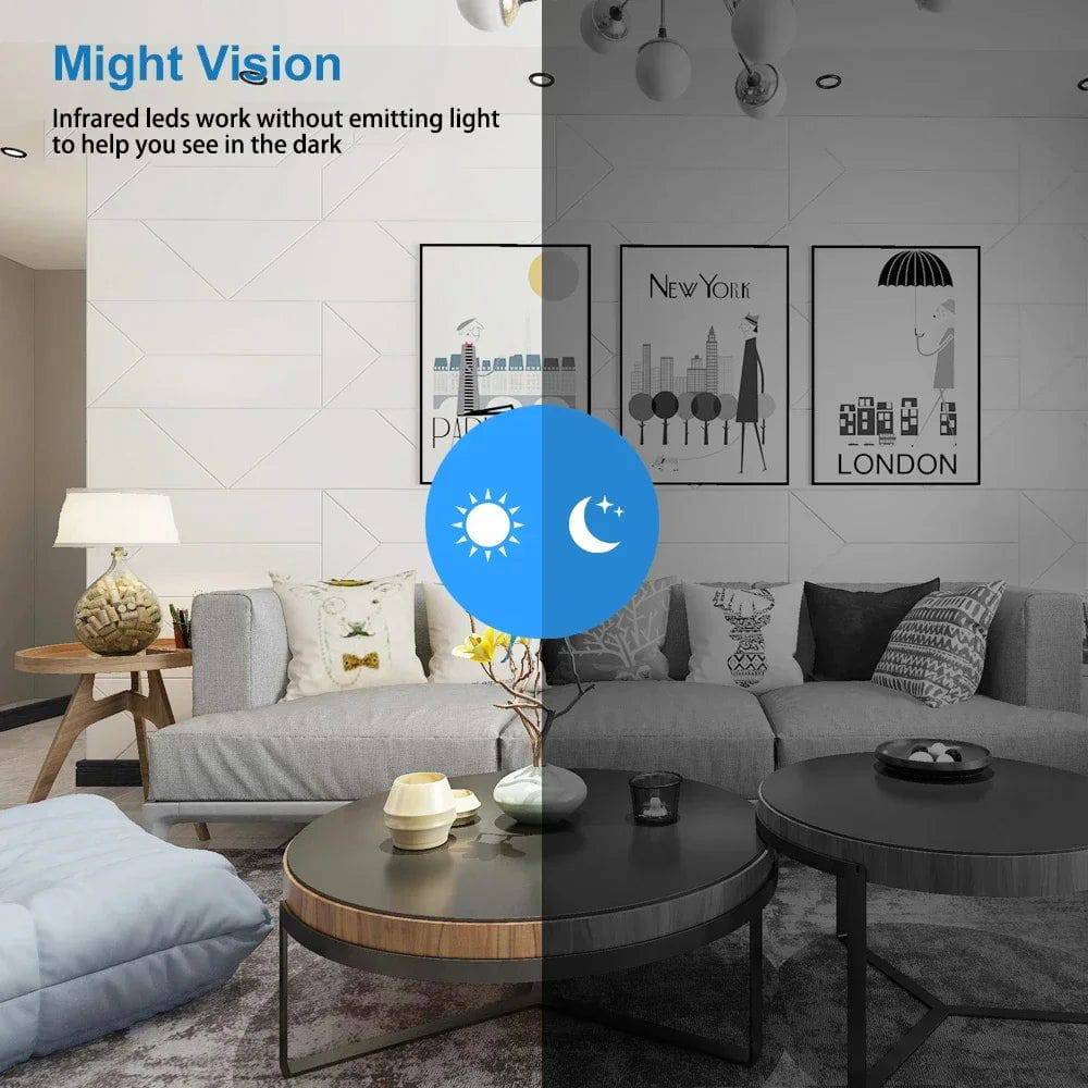 1080P HD Mini Camera WiFi Smart Home Security Ip Webcam Remote Monitor Small Camcorder Night Vision Invisible Body Camera Espia - MarvelouStoree