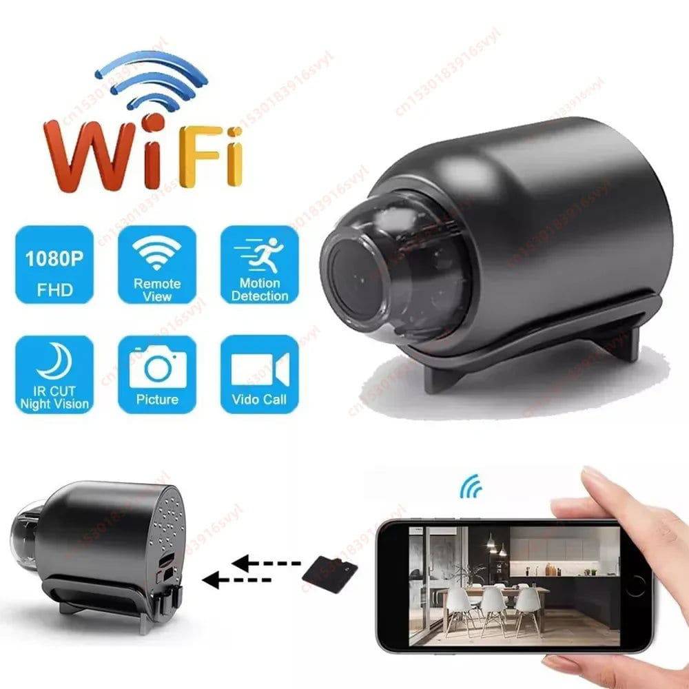 1080P HD Mini Camera WiFi Smart Home Security Ip Webcam Remote Monitor Small Camcorder Night Vision Invisible Body Camera Espia - MarvelouStoree