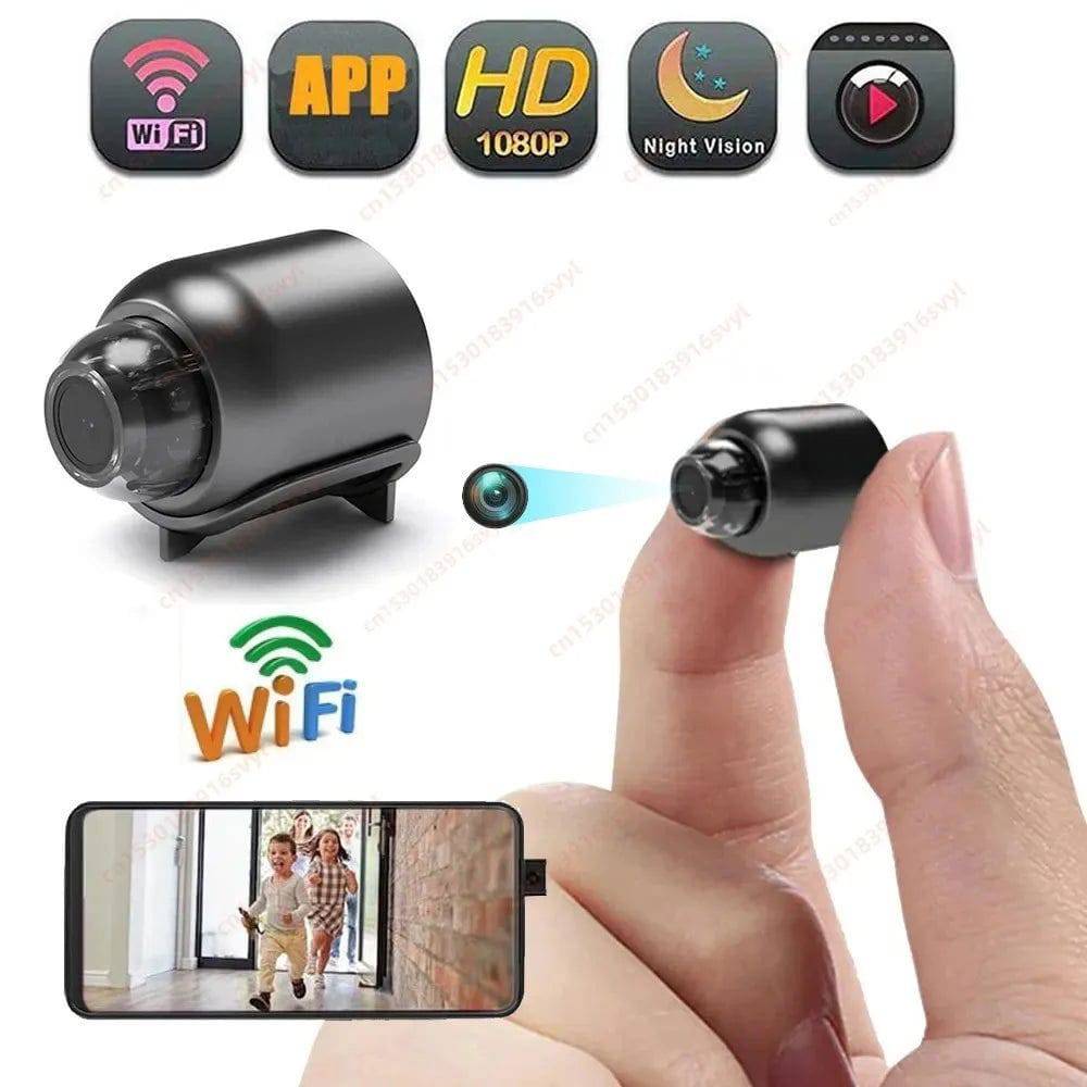 1080P HD Mini Camera WiFi Smart Home Security Ip Webcam Remote Monitor Small Camcorder Night Vision Invisible Body Camera Espia - MarvelouStoree