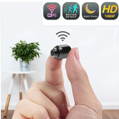 1080P HD Mini Camera Wireless WiFi Baby Monitor Indoor Safety Security Surveillance Night Vision Camcorder IP Cam Video Recorder - MarvelouStoree