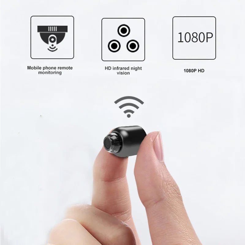 1080P HD Mini Camera Wireless WiFi Baby Monitor Indoor Safety Security Surveillance Night Vision Camcorder IP Cam Video Recorder - MarvelouStoree