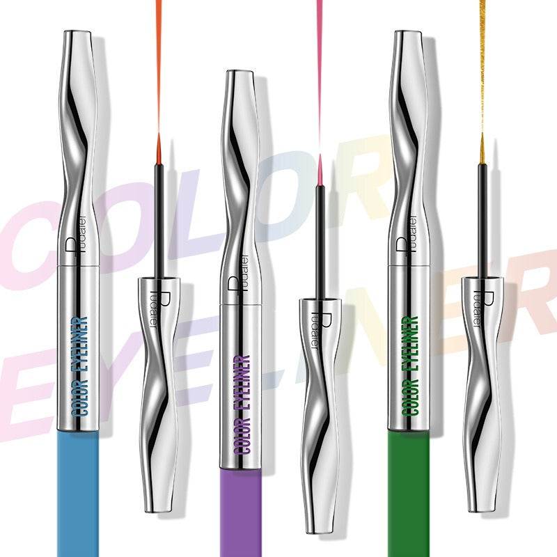 Makeup Pudaier eyeliner long-lasting waterproof eyeliner pen ultra-fine color liquid eyeliner - MarvelouStoree