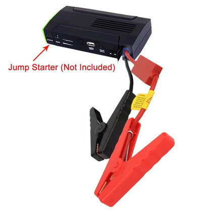 12V Jump Starter Alligator Clip For Car Trucks Emergency Battery Jump Cable Clamps With EC5 Plug Connector - MarvelouStoree