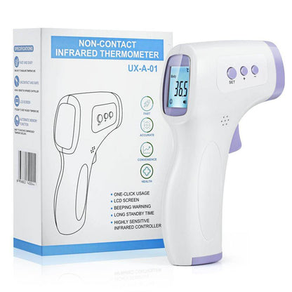 Non-Contact Adult Kids Body Forehead Infrared Thermometer Gun Medical Digital Thermometer Laser Temperature Measurement Tool - MarvelouStoree