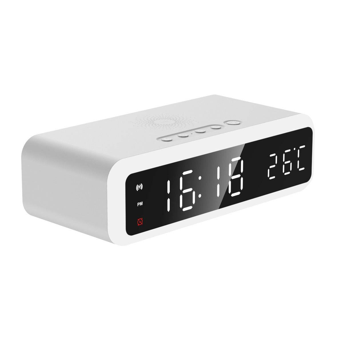 New clock thermometer wireless charging 15W mobile phone wireless charging multifunctional digital alarm clock wireless charging - MarvelouStoree