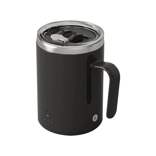 Automatic Stirring Coffee Mug Stainless Steel Magnetic Stirring Mug With Lid Self Rotating Cup