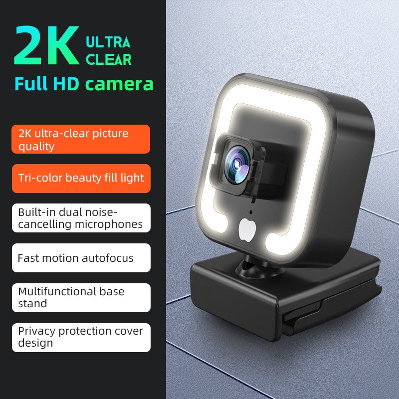 4k beauty autofocus 1080p computer camera high-definition network USB live streaming webcam2k