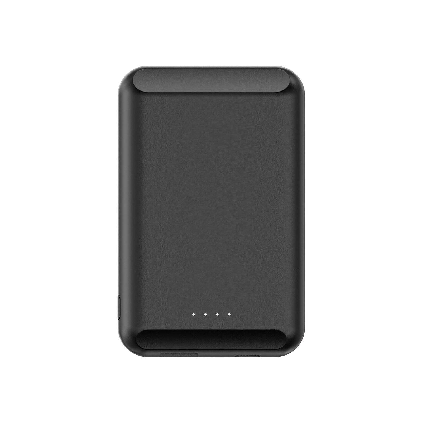 Built-In N52 Magnet Power Bank 5000mAh Portable Charging LED External Battery PowerBank 5000 MAh