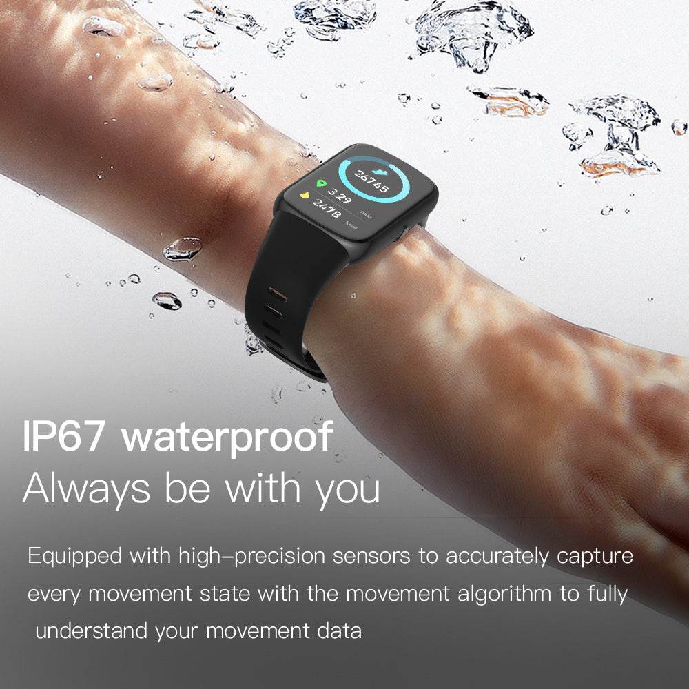 C11 Body Temperature Smart Bracelet With Payment Smart Watch Sports Watch 7 Suitable For Huawei - MarvelouStoree