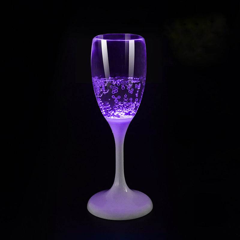 Creative Water Sensing Wedding luminous Glasses cup Party Supplies Novelty LED Light Up Wine bottles for Party Club Bar Drinking - MarvelouStoree