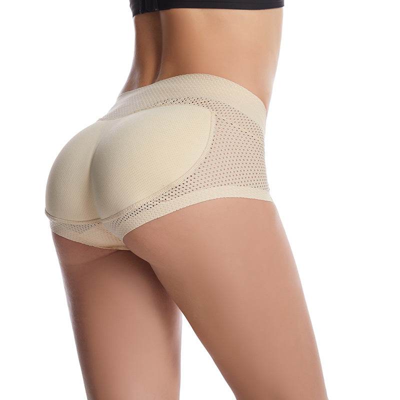 Fake Butt Fixed Sponge Pad Buttocks Peach Buttocks Hip-Lifting Pants Body-Shaping Bottoming Briefs - MarvelouStoree