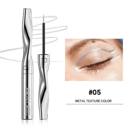 Makeup Pudaier eyeliner long-lasting waterproof eyeliner pen ultra-fine color liquid eyeliner - MarvelouStoree