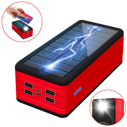 Large Capacity Solar Wireless Power Bank