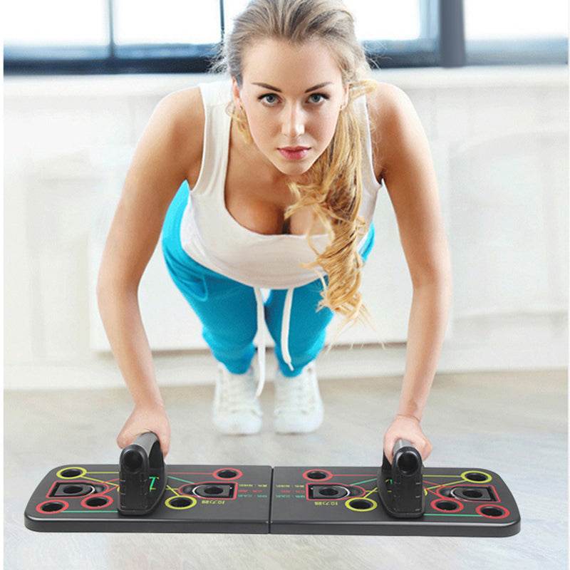 9 in 1 Push Up Board with Multifunction Body Building Fitness Exercise Tools Men Women Push-up Stands For GYM Body Training - MarvelouStoree