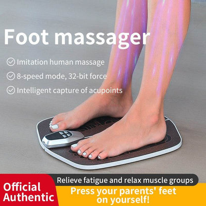 EMS foot massage foot pad foot massage machine Pulse foot massager micro current foot therapy - MarvelouStoree