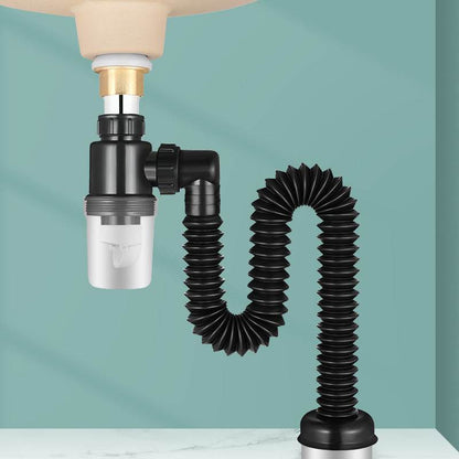 Washbasin Under The Water Pipe Deodorant Drainer Anti-Leakage Plug Washbasin Drain Pipe - MarvelouStoree