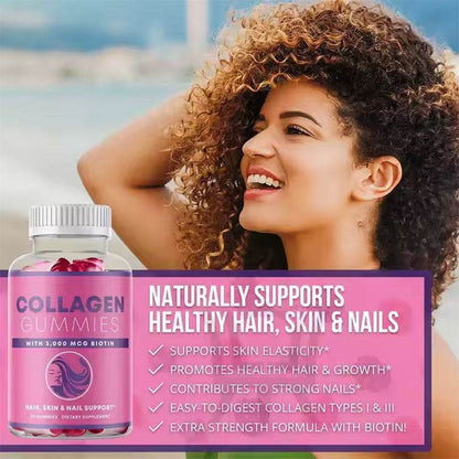 Collagen gummy bear gummy biotin - MarvelouStoree