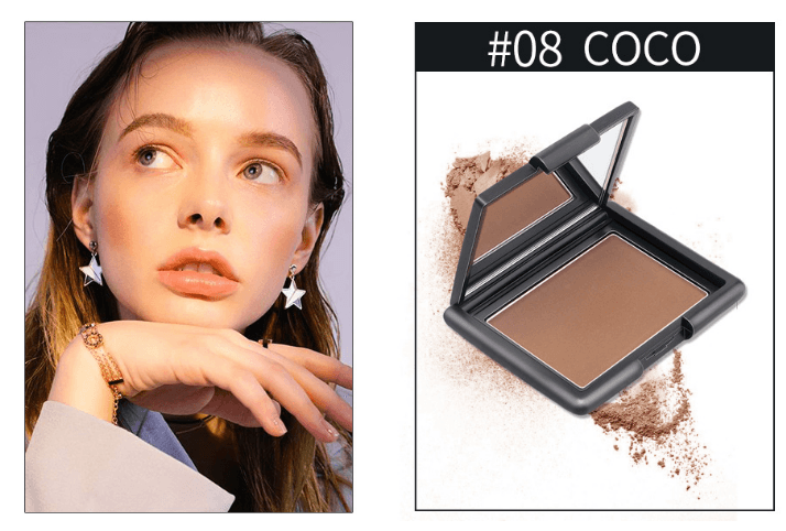 New Product QIBEST Waterproof Sweat-Resistant Long-Lasting Makeup Concealer Makeup Powder Repairing Powder Makeup - MarvelouStoree