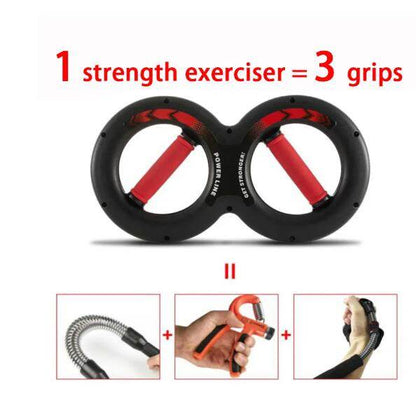 5-20KG Hand Strength Grip Trainer Multifunction Forearm Strength Force Fitness Springs Power Wrist Arm Exerciser Chest Expander - MarvelouStoree