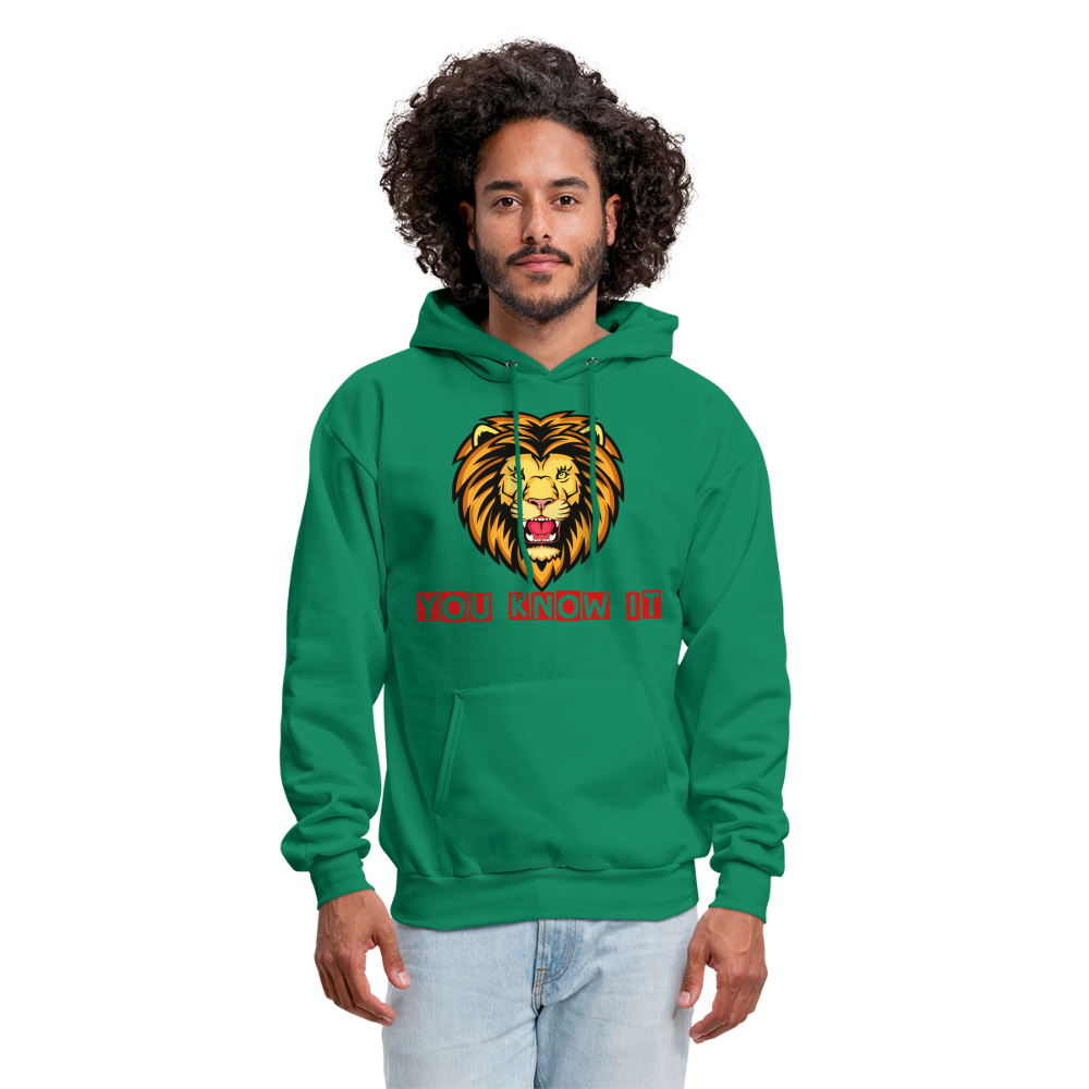 Men's Hoodie - kelly green