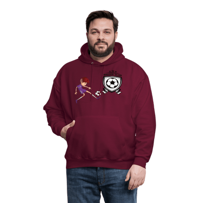 Men's Hoodie - burgundy