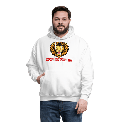 Men's Hoodie - white