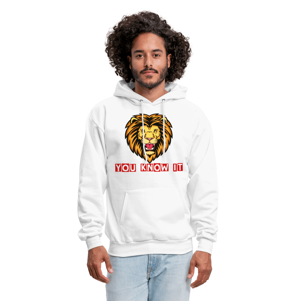 Men's Hoodie - white