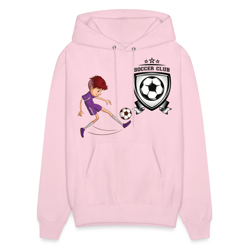 Men's Hoodie - pale pink