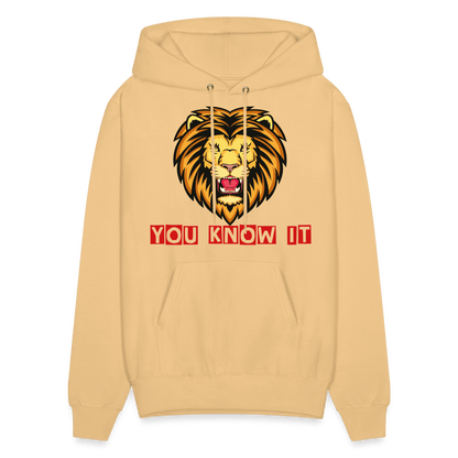 Men's Hoodie - light yellow