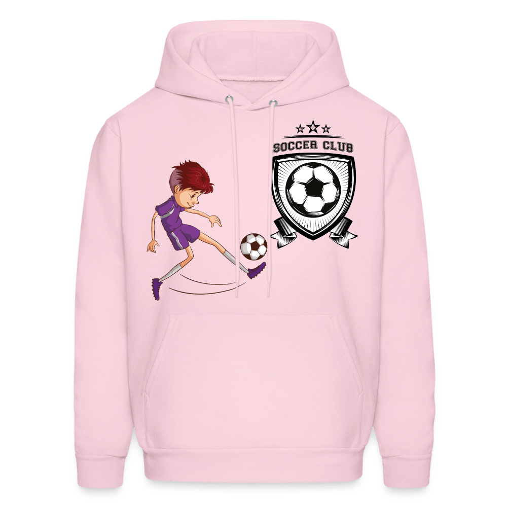 Men's Hoodie - pale pink