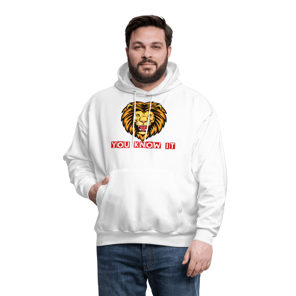 Men's Hoodie - white